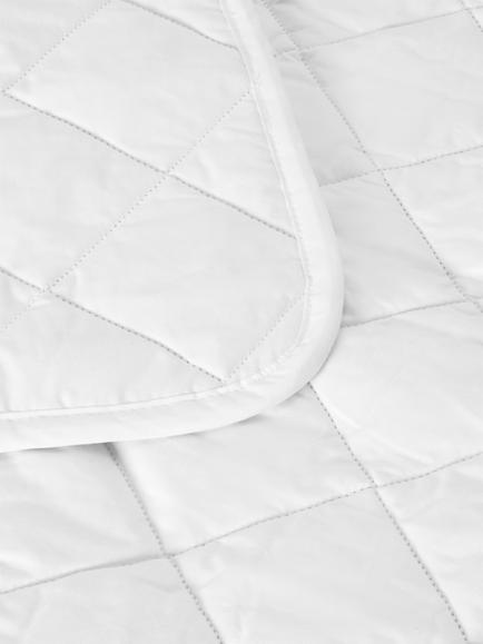 John Lewis Kids' Micro-Fresh Anti-Allergy Duvet, 4 Tog, Cotbed - view 2, White
