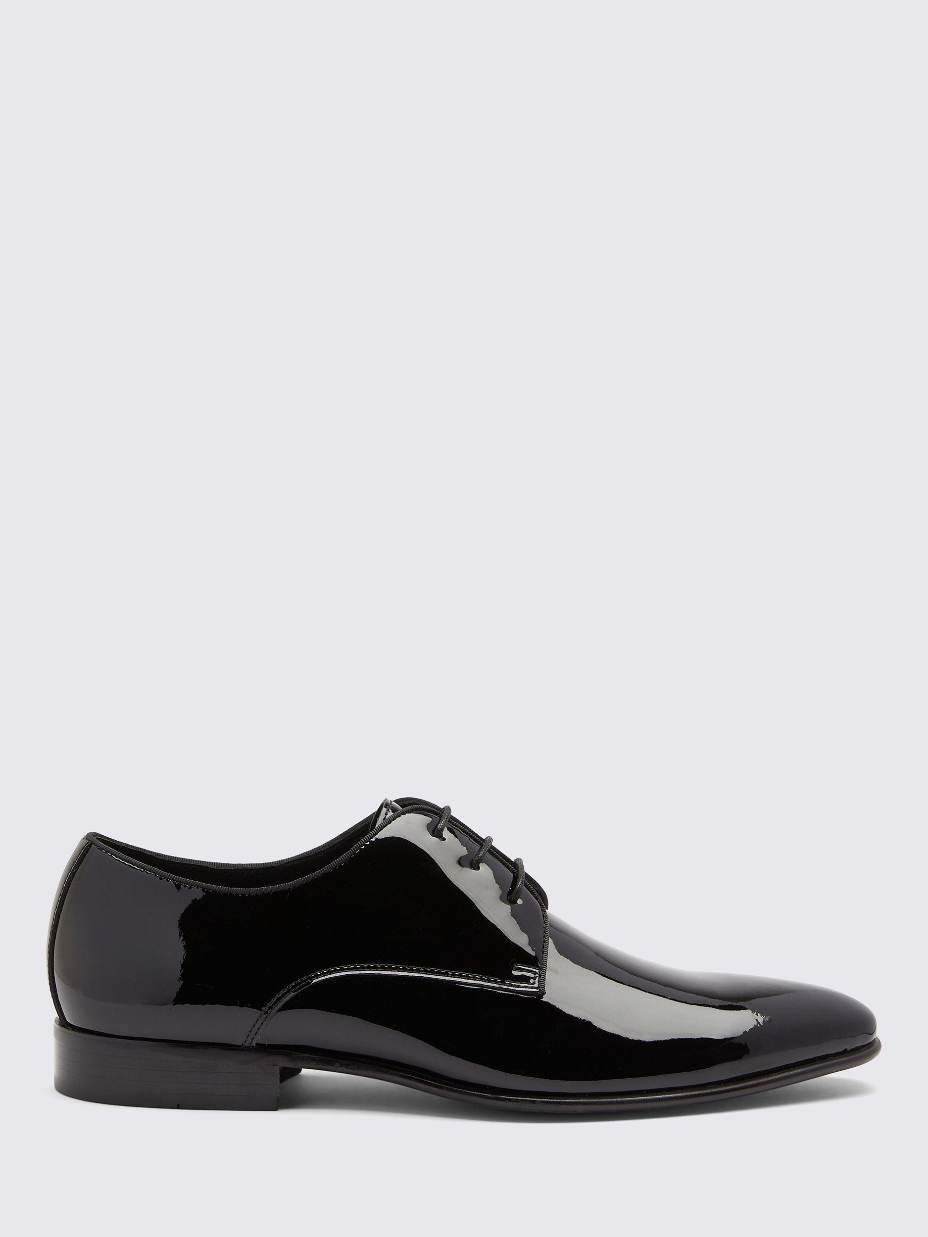 Product image 1 of 5, which shows Moss John White Ivy Dress Shoes, Black, 6