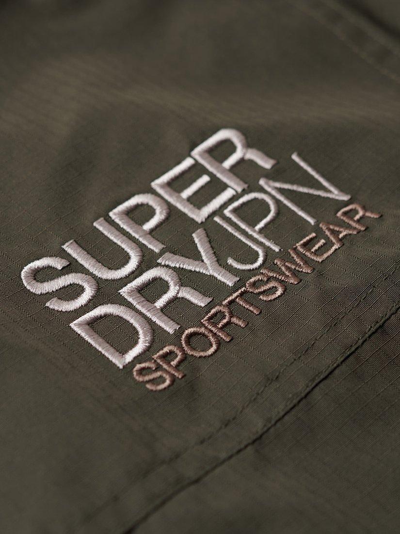 Product image 5 of 5, which shows Superdry Hooded Yachter SD Windbreaker Jacket, Army Khaki, L