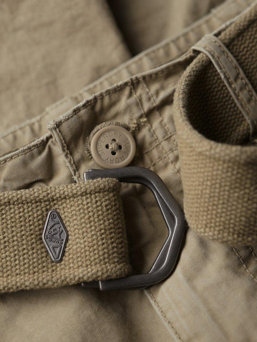 Product image 6 of 7, which shows Superdry Heavy Cargo Shorts, Dress Beige, 28R