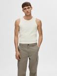 SELECTED HOMME Spencer Tank Top, Egret