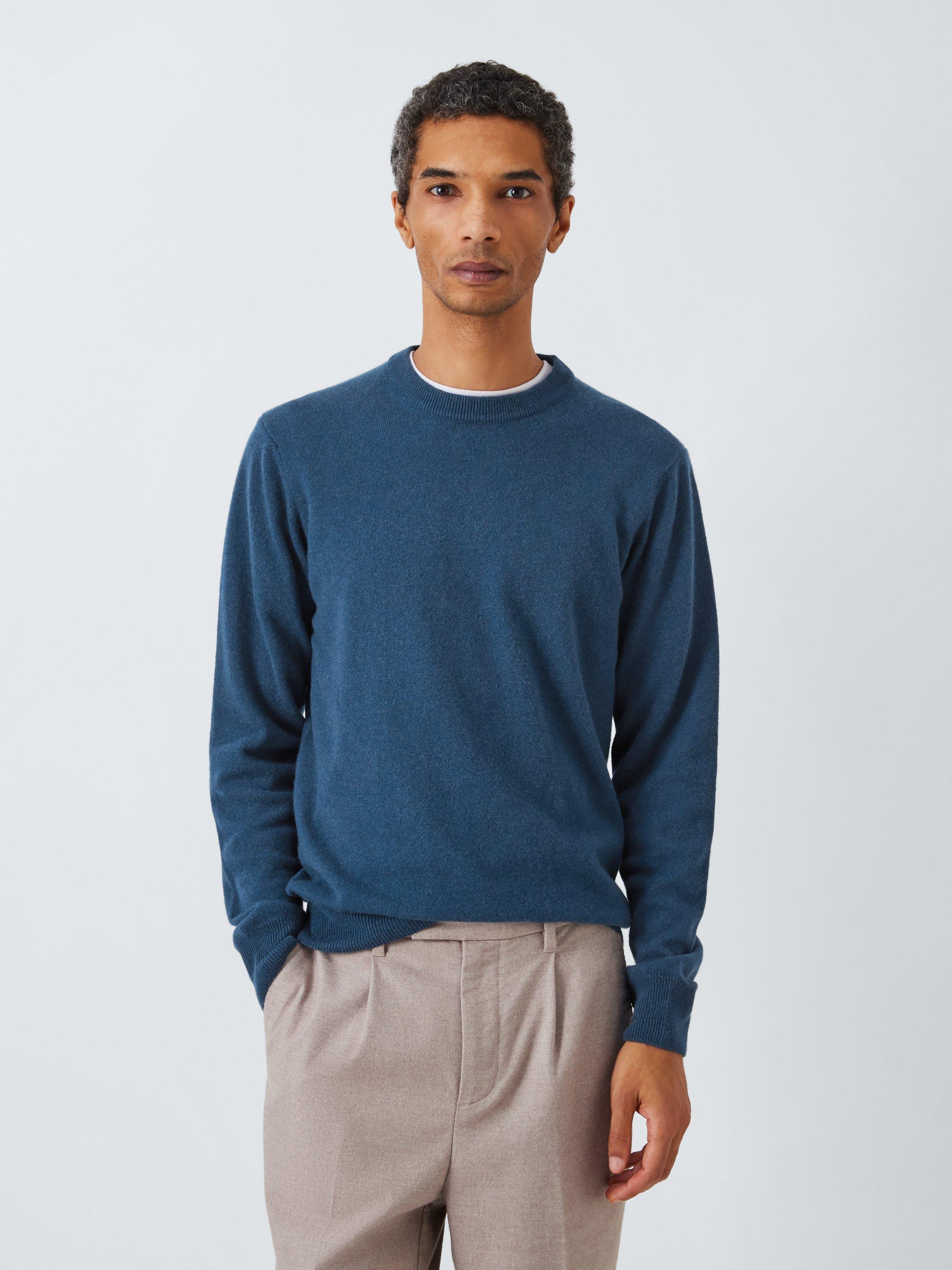 John Lewis Made in Italy Cashmere Crew Neck Jumper, Orion