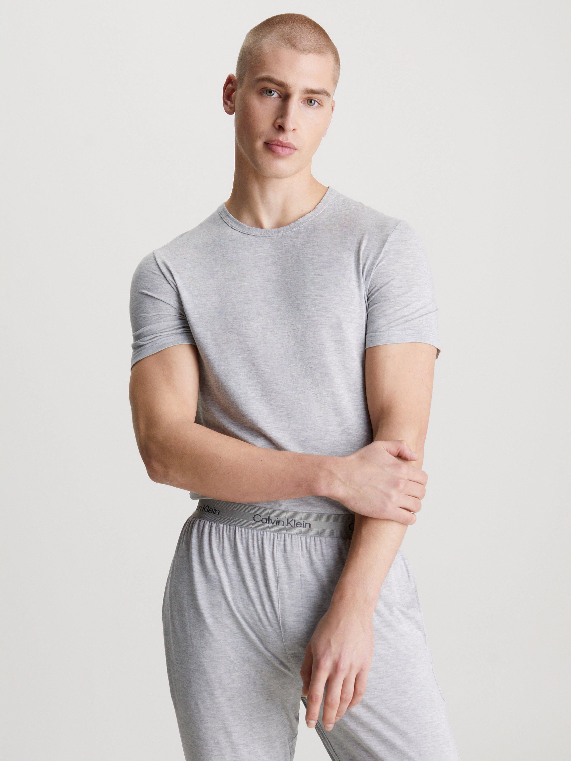 CALVIN KLEIN PLAIN CREW G, Grey Heather