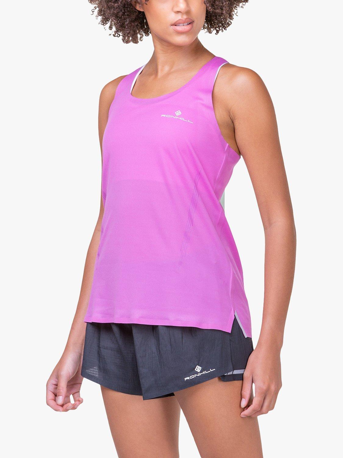 Ronhill Mesh Race Day Vest, Pink Fuschia