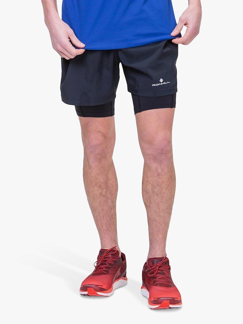 Ronhill Two-In-One Shorts, Black