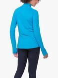 Ronhill Half Zip Thermal Base Layer Top, Turquoise