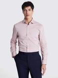 Moss Slim Stretch Shirt, Pink