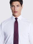 Moss Textured Tie, Berry