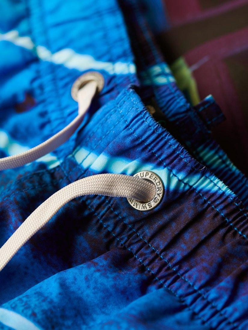 Product image 5 of 5, which shows Superdry Photographic 17" Swim Shorts, Neon Navy, S