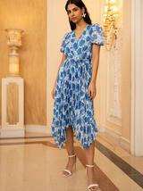 Blue Wedding Guest