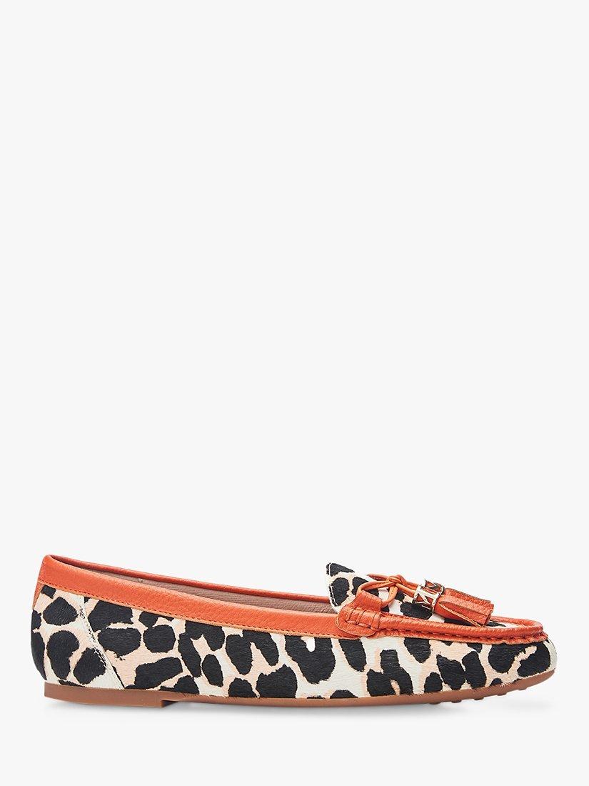 Moda in Pelle Famina Leather Casual Shoes, Leopard