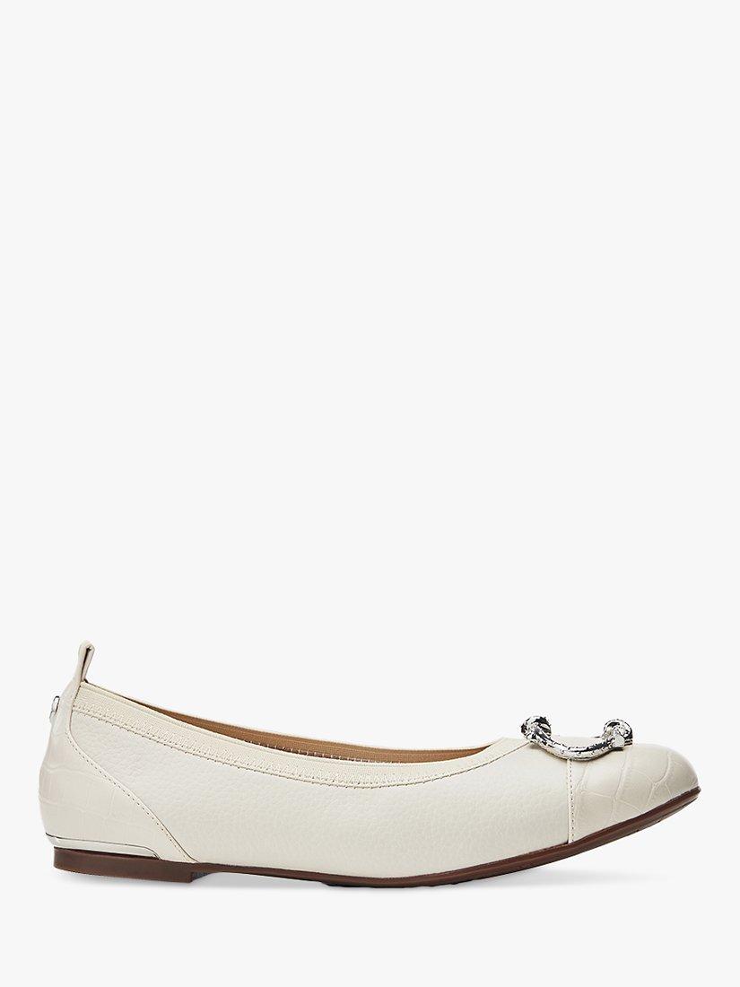 Moda in Pelle Fairy Leather Formal Shoes, Off White