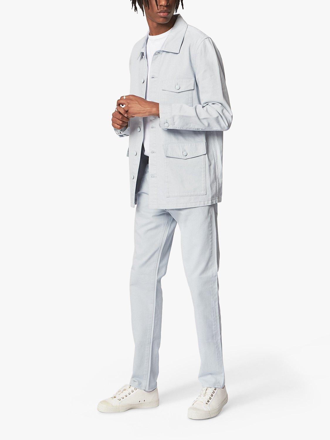 M.C.Overalls Relaxed Denim Work Jacket, Illusion Blue