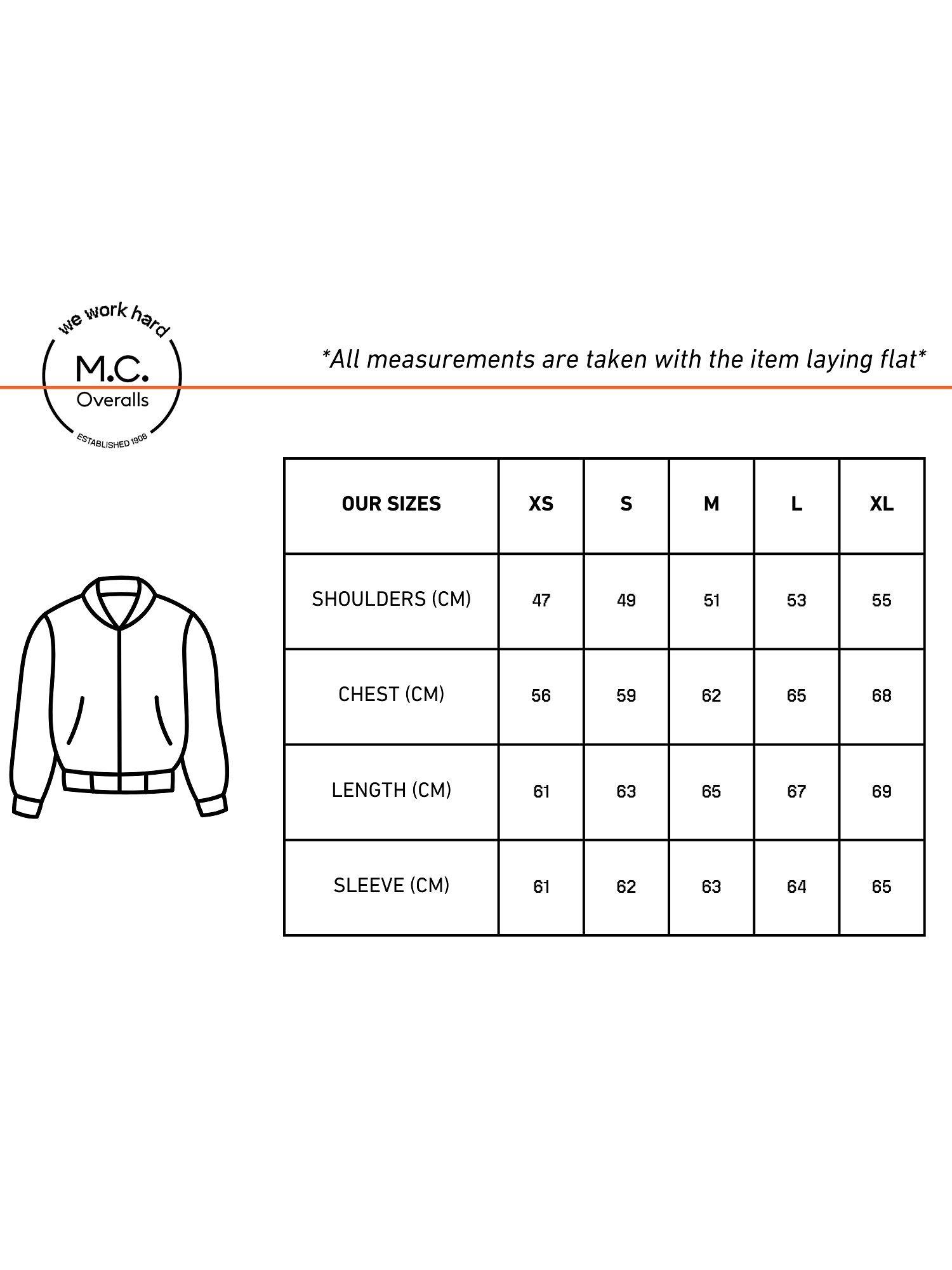 Product image 8 of 8, which shows M.C.Overalls Denim Battle Jacket, Black, XS