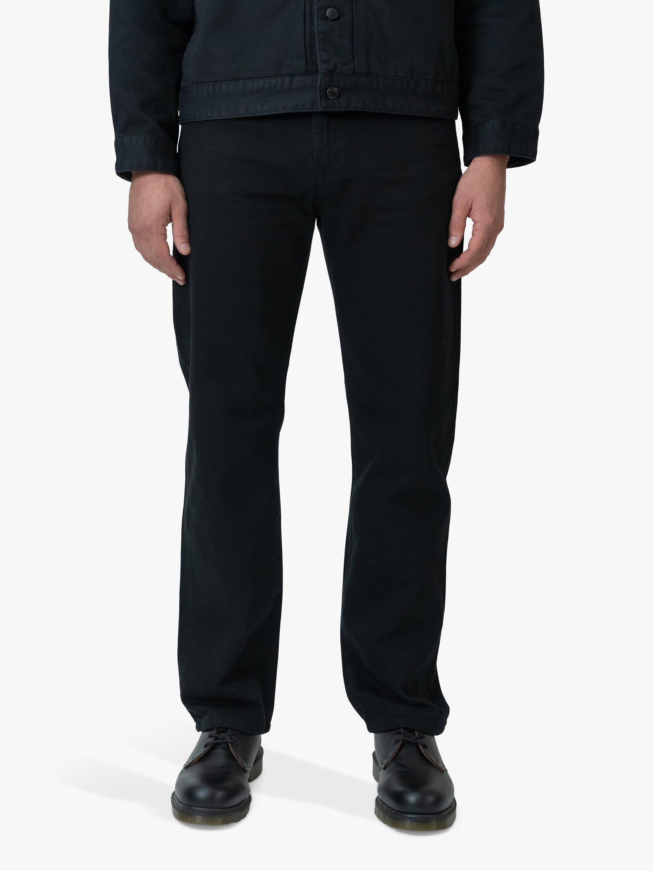 Product image 3 of 7, which shows M.C.Overalls 5 Pocket Regular Fit Denim Jeans, Black, W26/L32