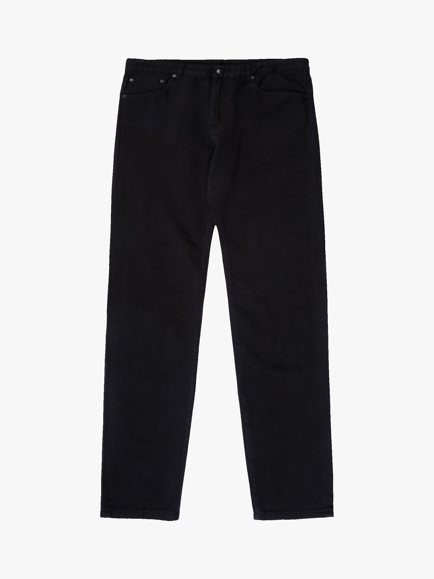 Product image 5 of 7, which shows M.C.Overalls 5 Pocket Regular Fit Denim Jeans, Black, W26/L32