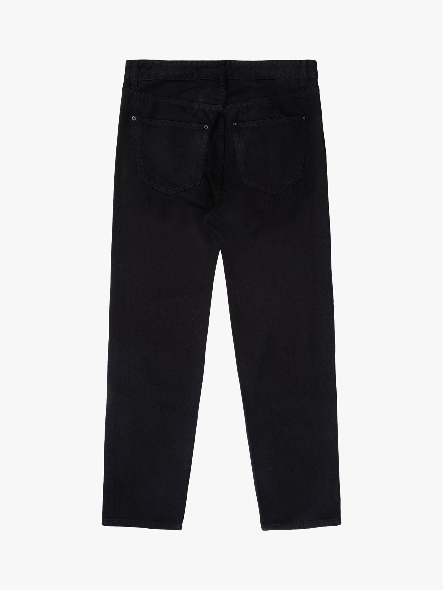 Product image 6 of 7, which shows M.C.Overalls 5 Pocket Regular Fit Denim Jeans, Black, W26/L32