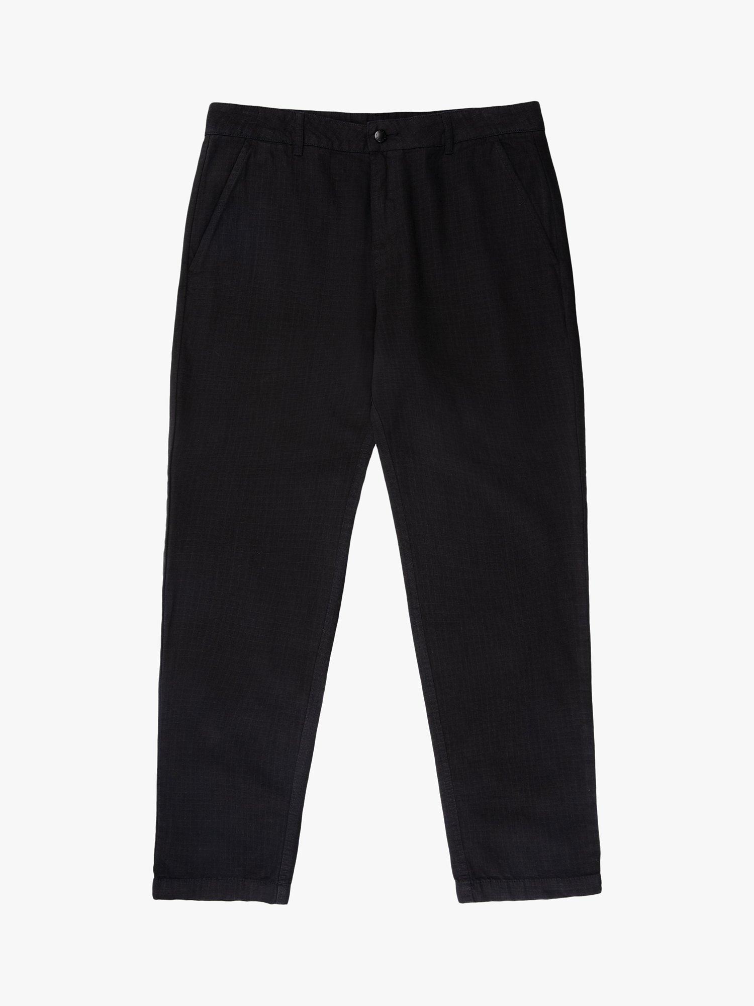 Product image 5 of 7, which shows M.C.Overalls Relaxed Fit Ripstop Trousers, Black, W26/L32