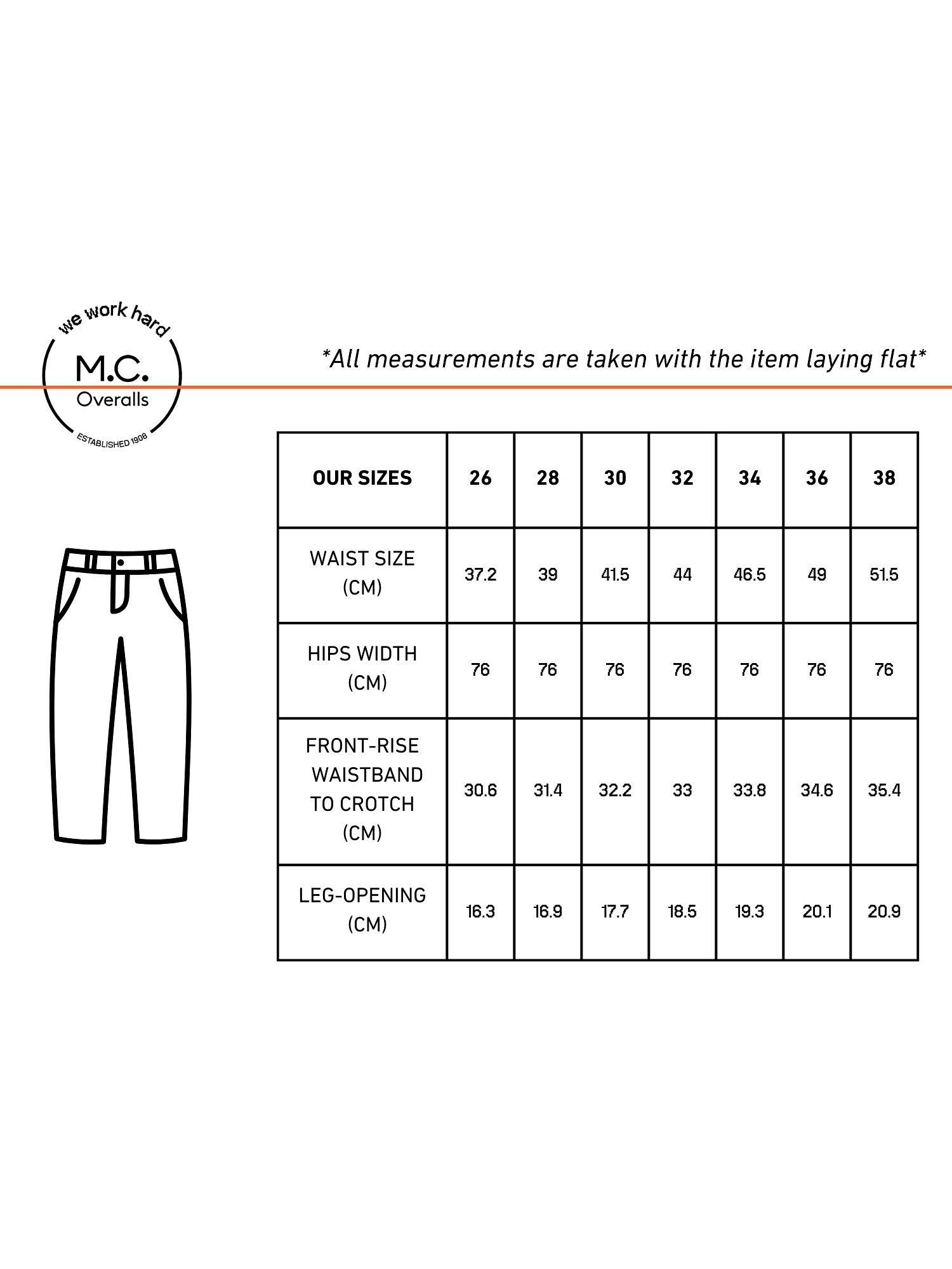 Product image 7 of 7, which shows M.C.Overalls Relaxed Fit Ripstop Trousers, Black, W26/L32