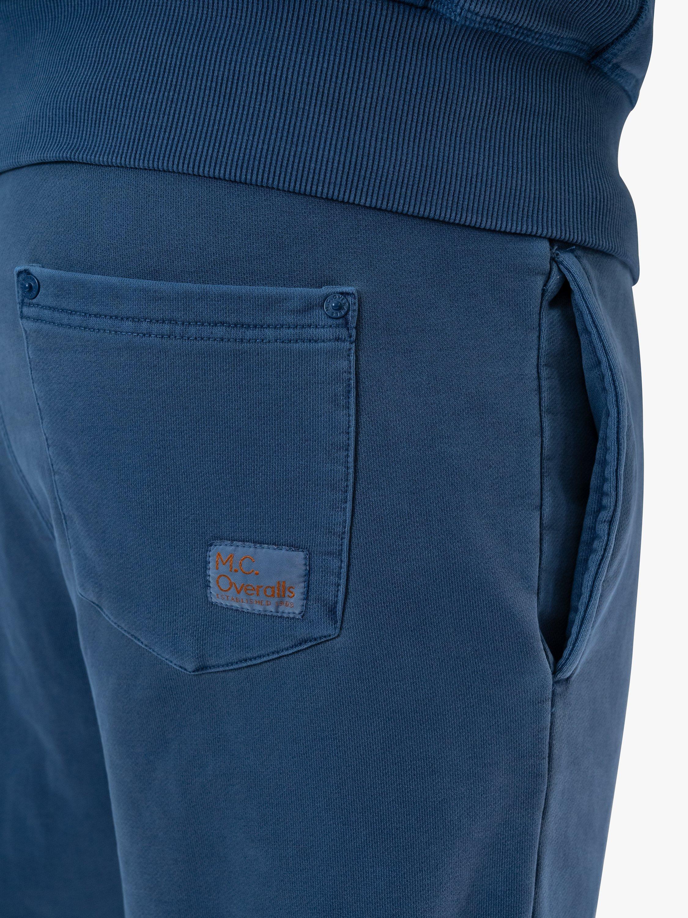 Product image 5 of 8, which shows M.C.Overalls Regular Fit Cotton Joggers, Indigo, XS