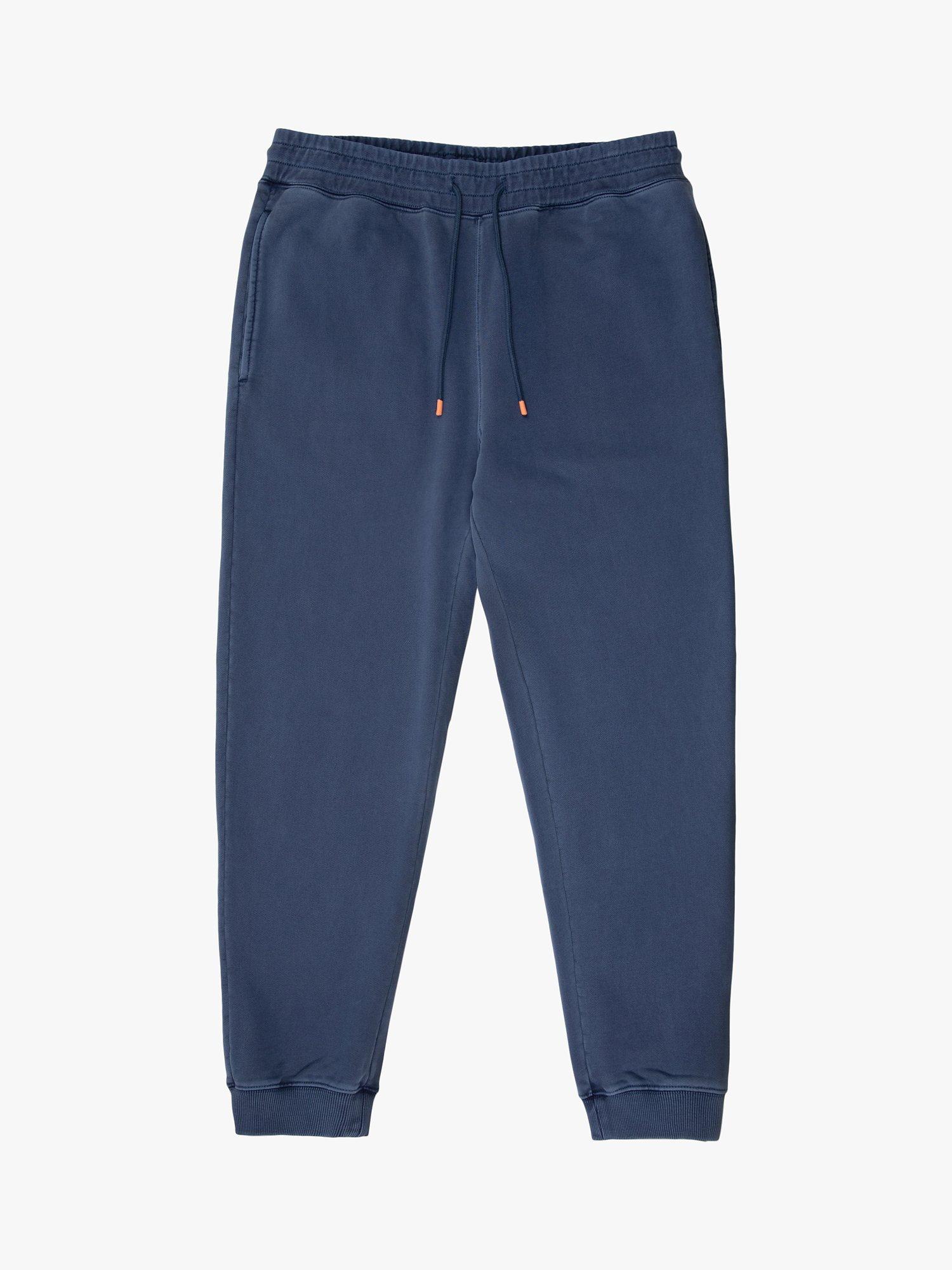 Product image 6 of 8, which shows M.C.Overalls Regular Fit Cotton Joggers, Indigo, XS