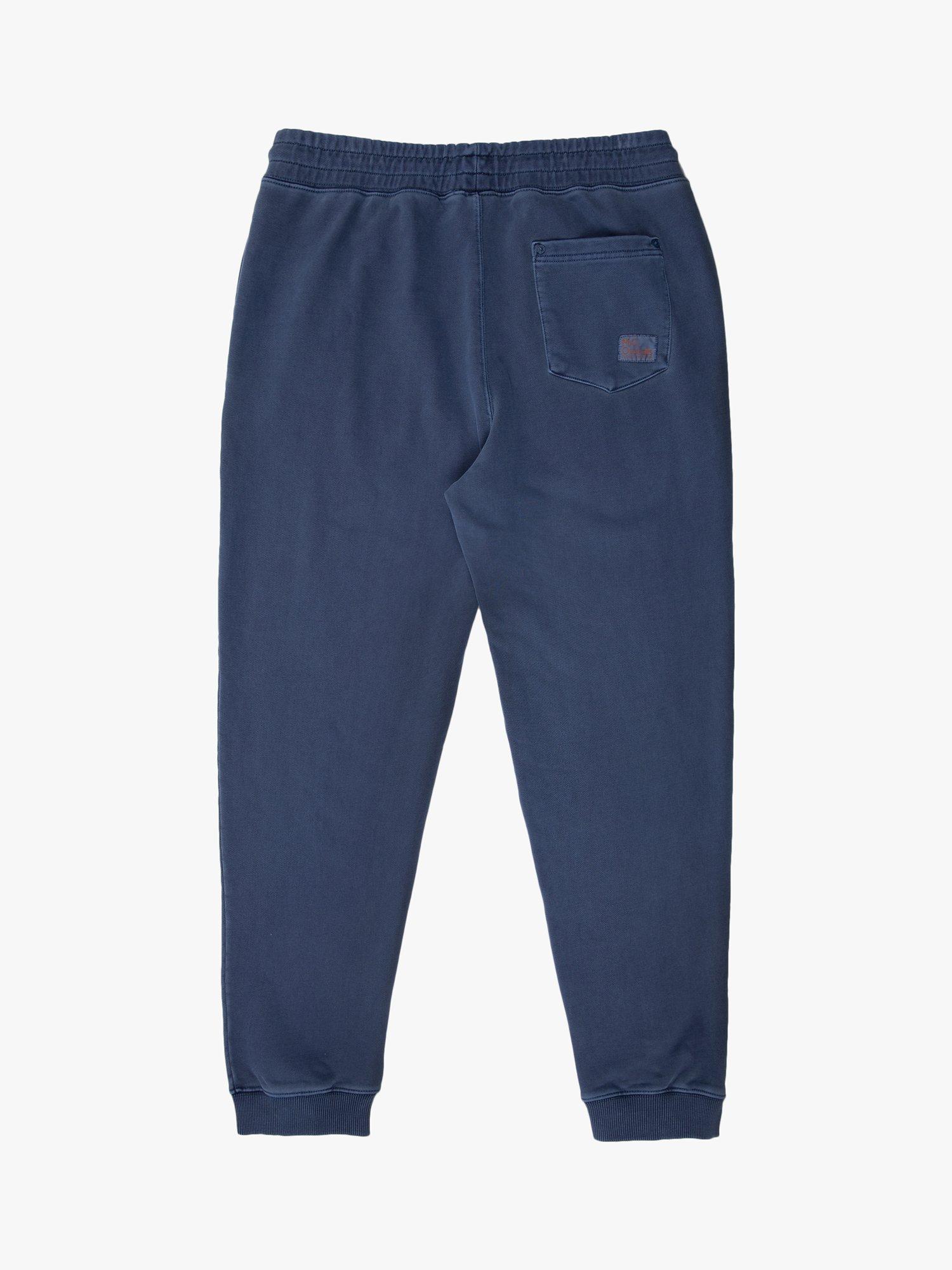 Product image 7 of 8, which shows M.C.Overalls Regular Fit Cotton Joggers, Indigo, XS
