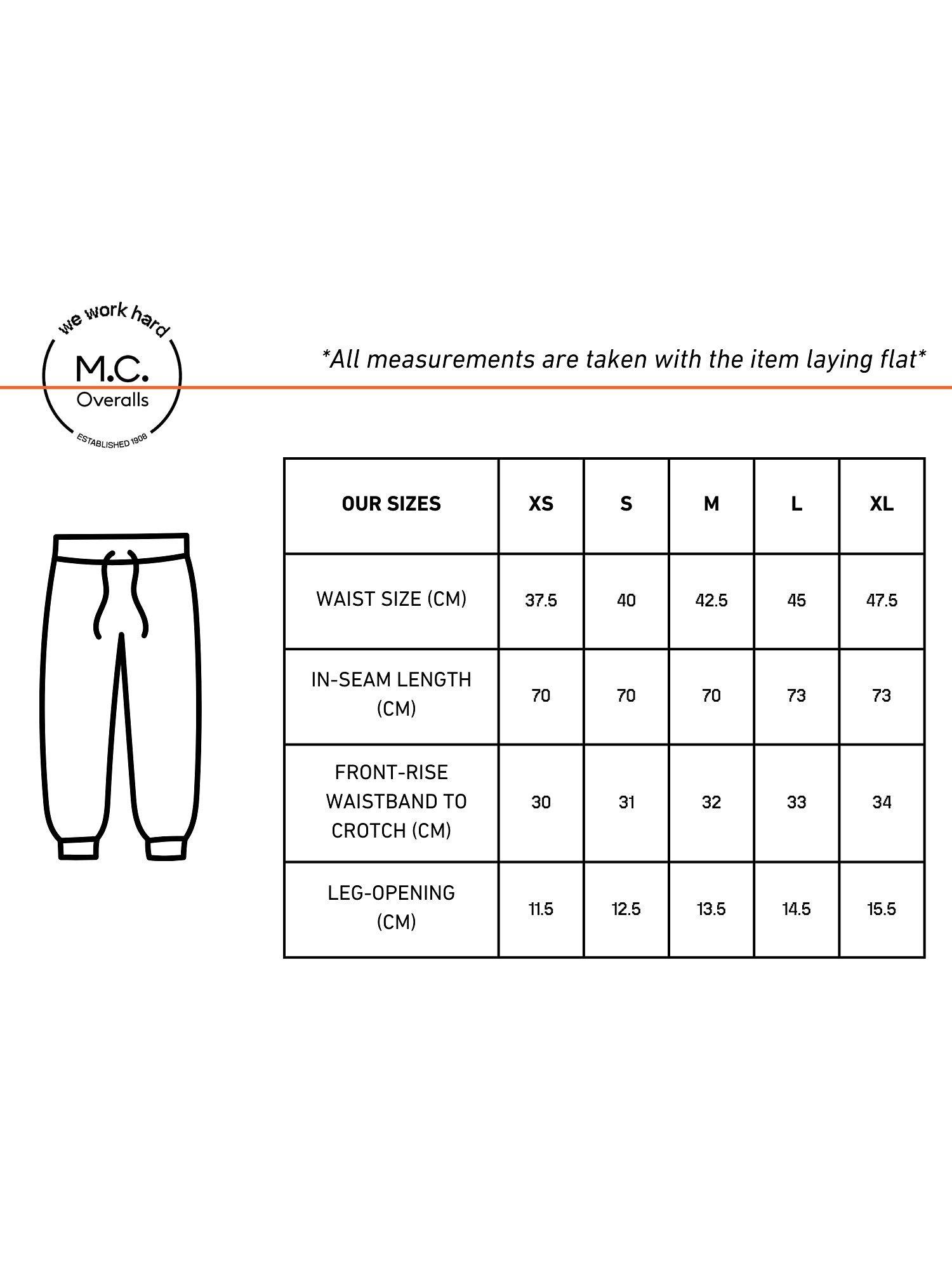 Product image 8 of 8, which shows M.C.Overalls Regular Fit Cotton Joggers, Indigo, XS