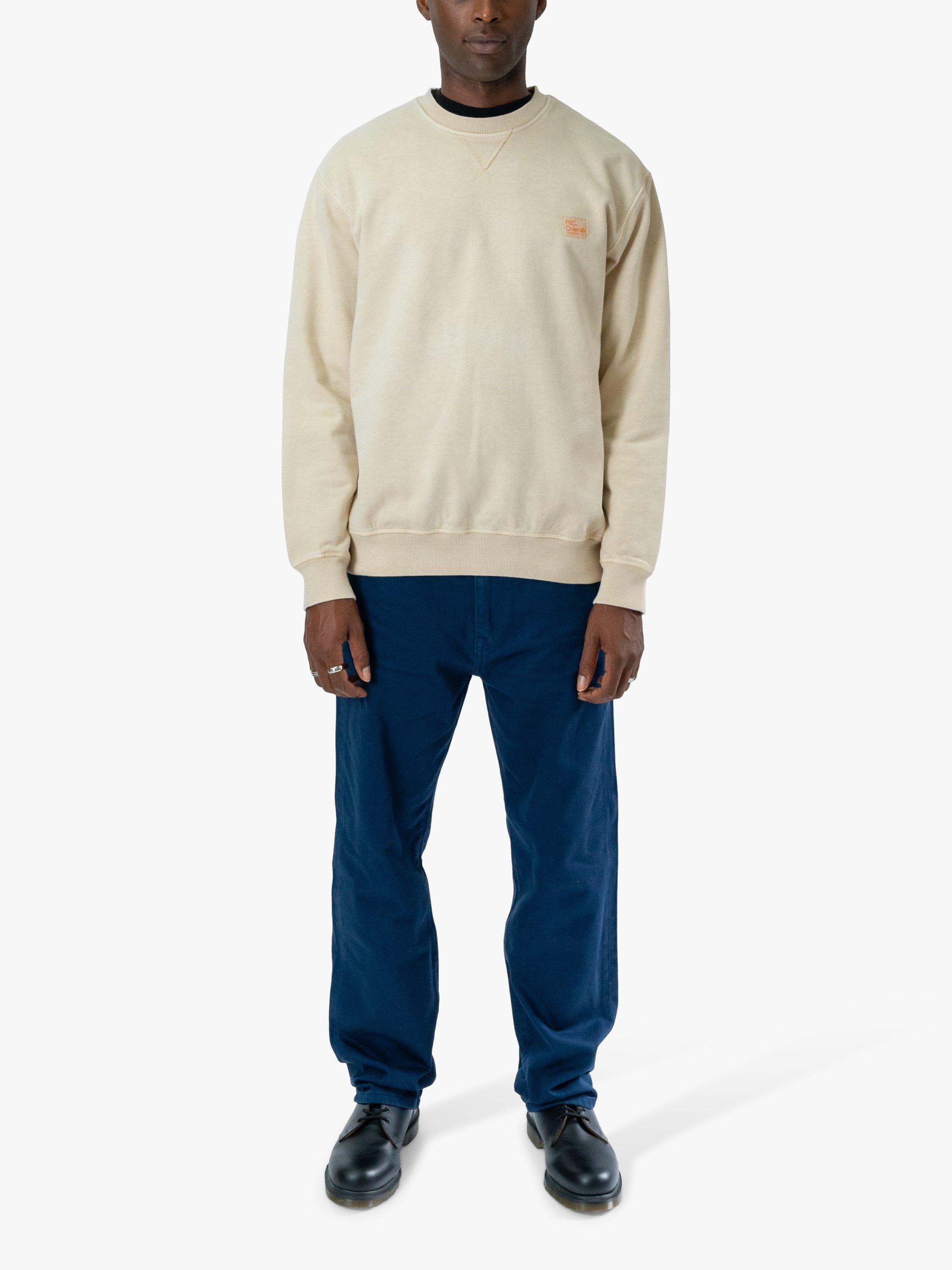 Product image 1 of 8, which shows M.C.Overalls Relaxed Cotton Sweatshirt, Palo Santo, M