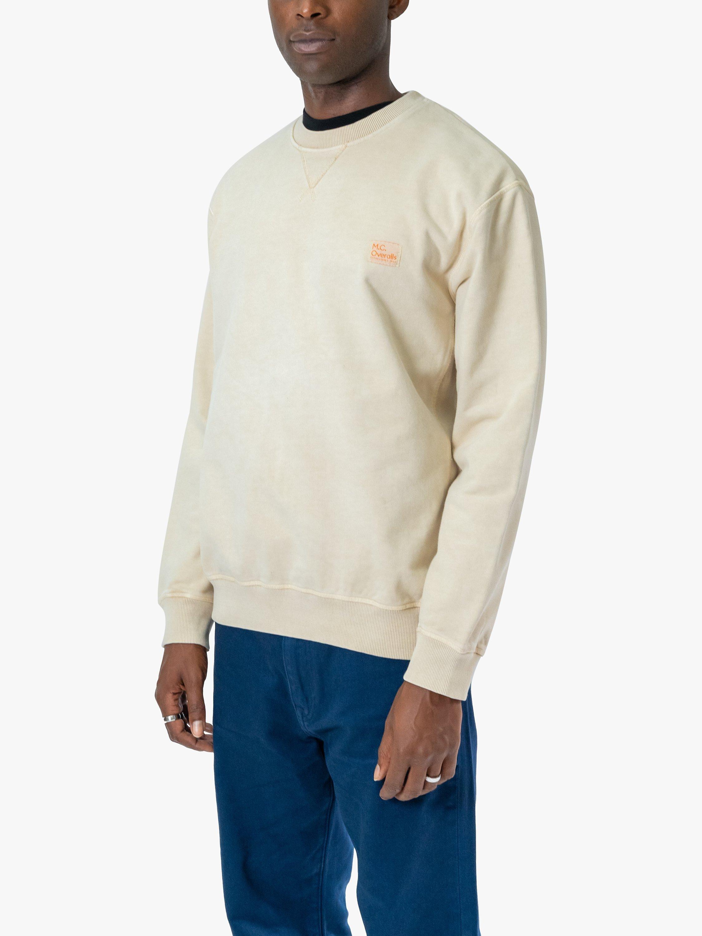 Product image 3 of 8, which shows M.C.Overalls Relaxed Cotton Sweatshirt, Palo Santo, M