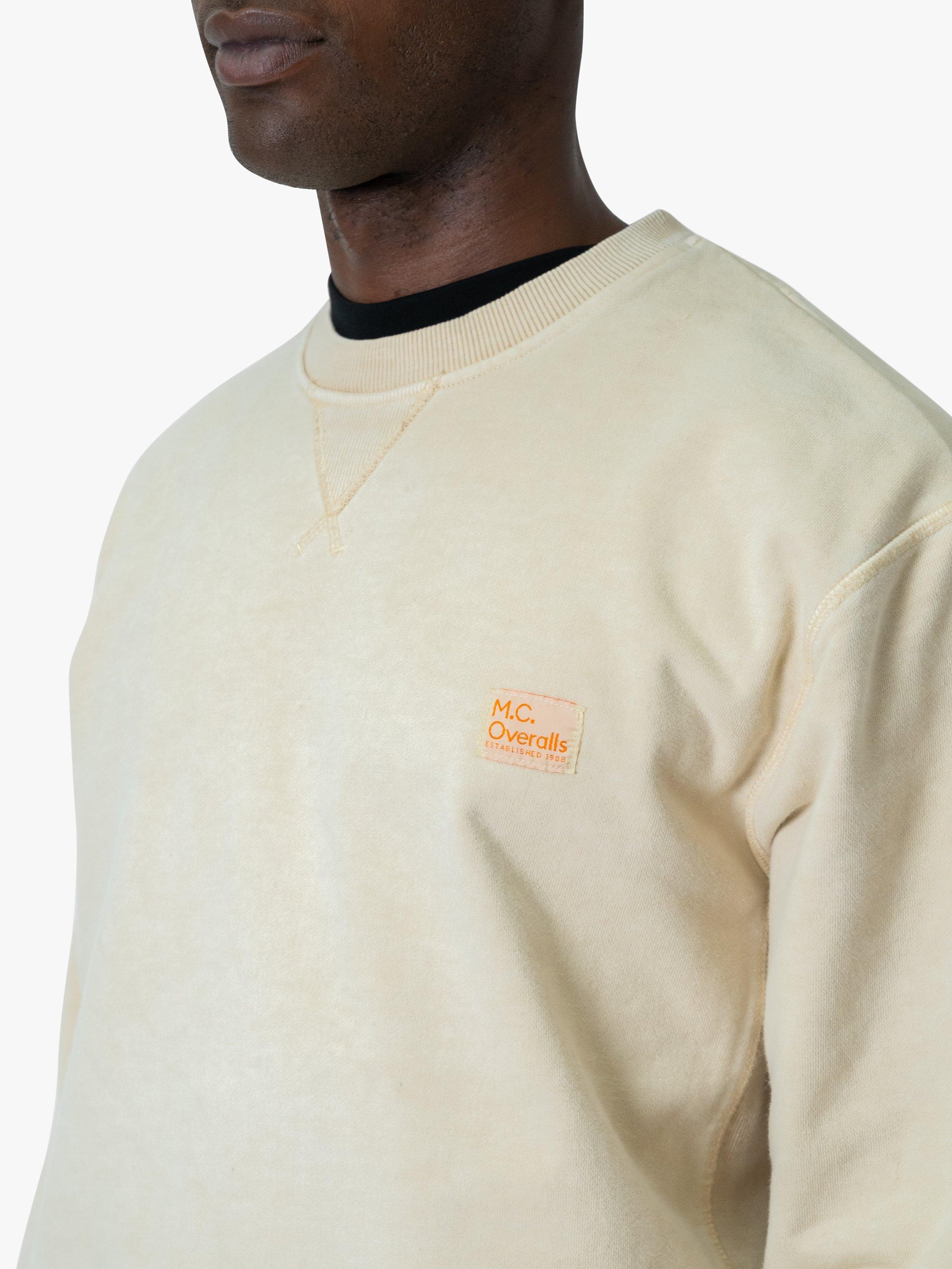 Product image 4 of 8, which shows M.C.Overalls Relaxed Cotton Sweatshirt, Palo Santo, M