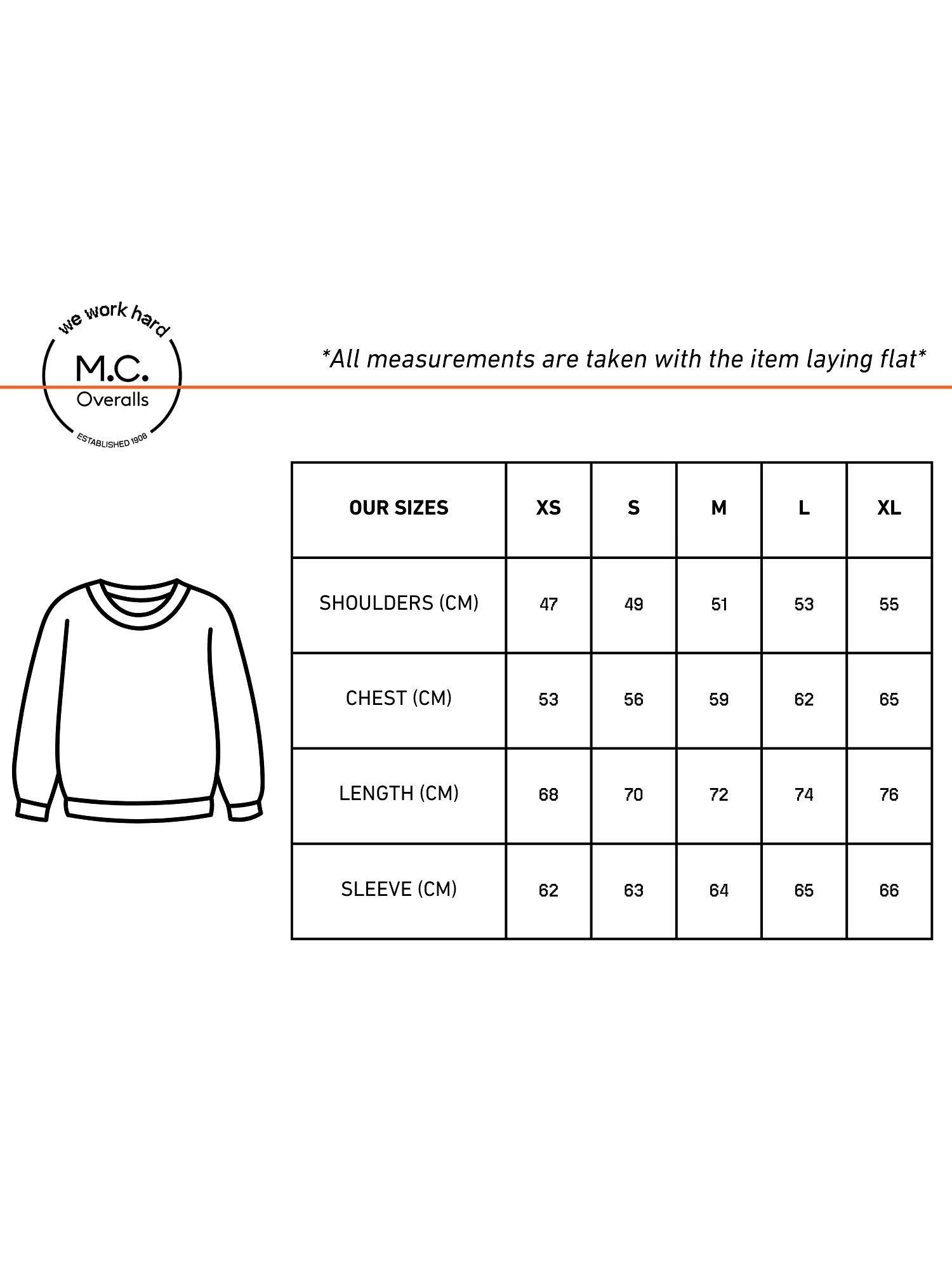 Product image 8 of 8, which shows M.C.Overalls Relaxed Cotton Sweatshirt, Palo Santo, M