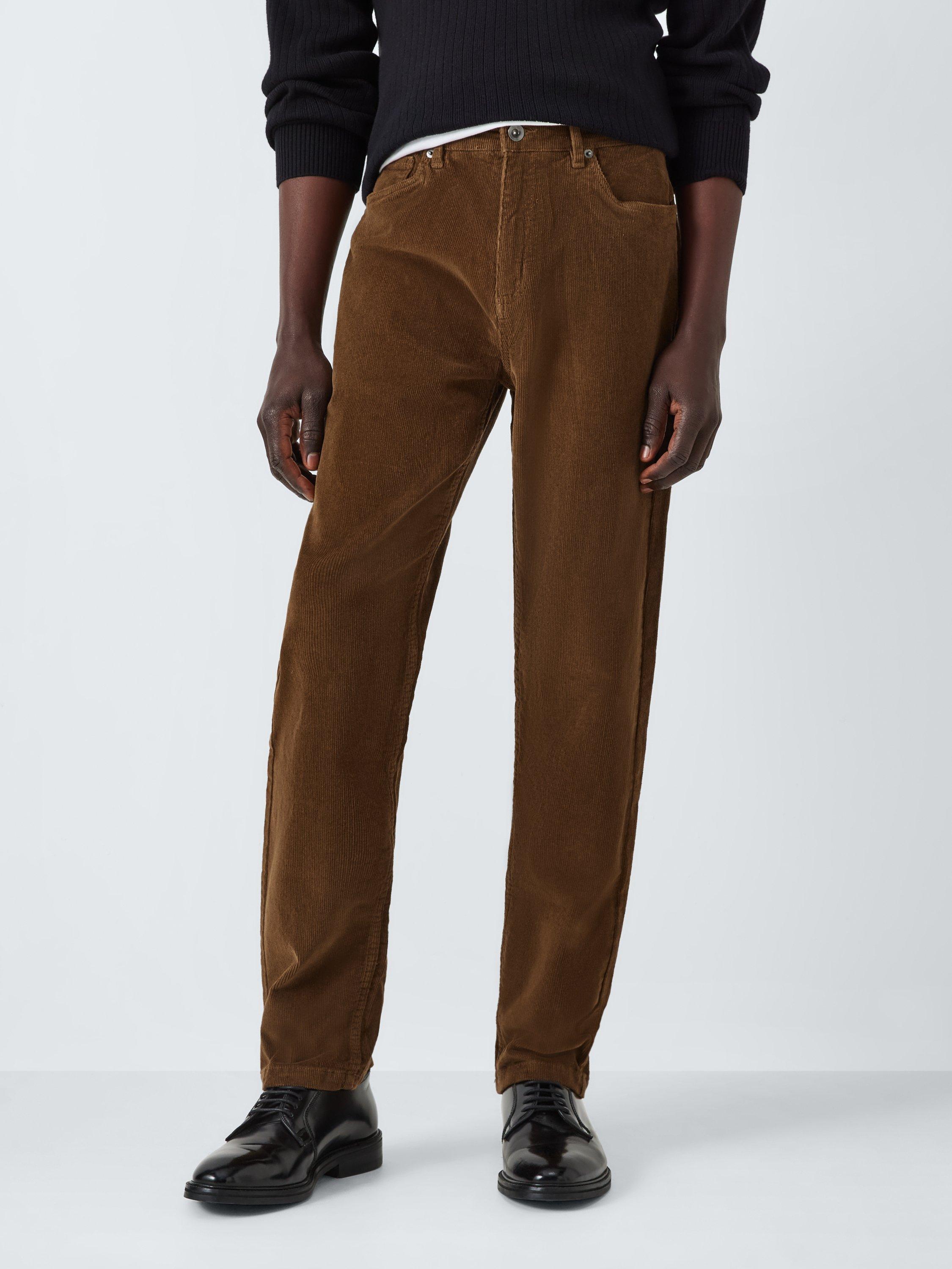 John Lewis Needlecord Jeans, Rubber