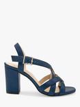 Paradox London Hilde Wide Fit Block Heel Sandals