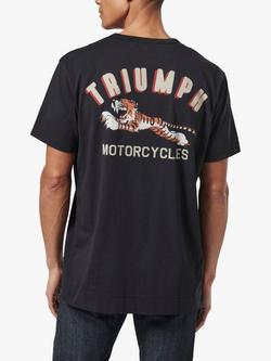 Triumph Motorcycles Super Sport Graphic T-Shirt - view 2, Black