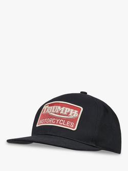 Triumph Motorcycles Straggler Cap, Black, Black