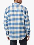 Triumph Motorcycles Montana Check Shirt, Blue/Bone