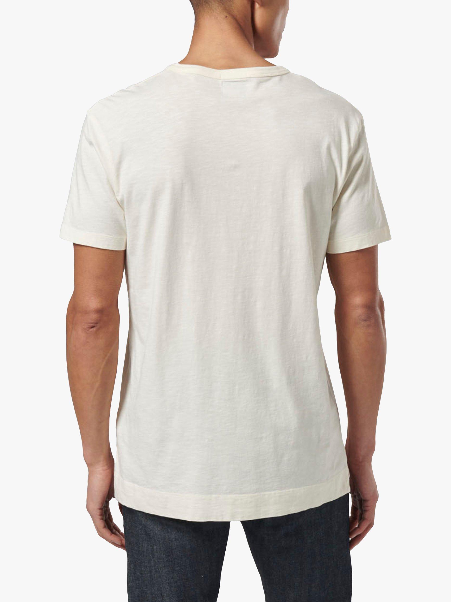Product image 2 of 4, which shows Triumph Motorcycles Fork Seal T-Shirt, Bone, S