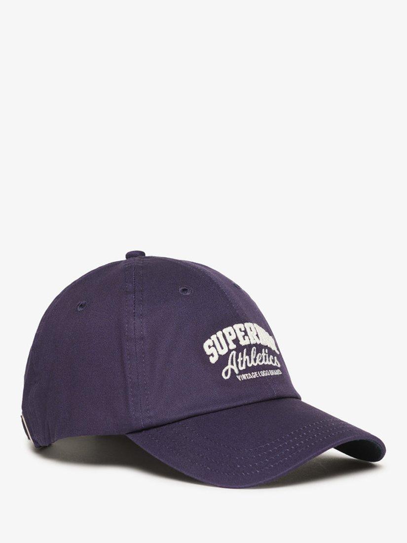 Superdry Graphic Baseball Cap, Rich Navy