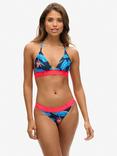 Superdry Logo Classic Bikini Briefs, Navy Paradise