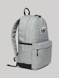 Superdry Patched Montana Backpack, Light Grey Marl