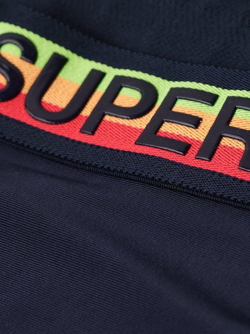 Product image 5 of 6, which shows Superdry Logo Classic Bikini Briefs, Rich Navy, 8