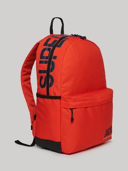 Superdry Wind Yachter Montana Backpack, Sunset Red