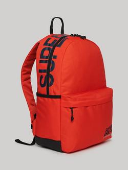 Superdry Wind Yachter Montana Backpack - view 2, Sunset Red
