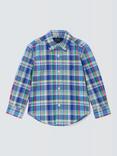 Ralph Lauren Kids' Plaid Check Long Sleeve Shirt, Multi