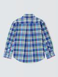 Ralph Lauren Kids' Plaid Check Long Sleeve Shirt, Multi