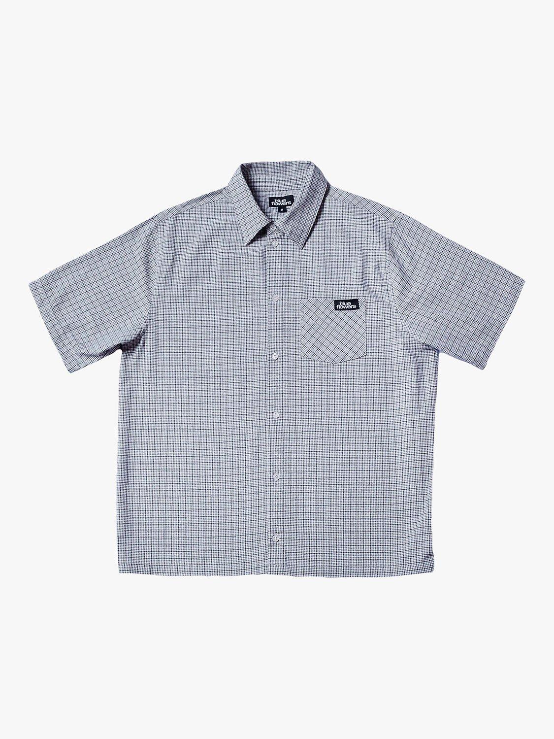 Product image 2 of 3, which shows Blue Flowers Figment Shirt, Blue/Multi, S