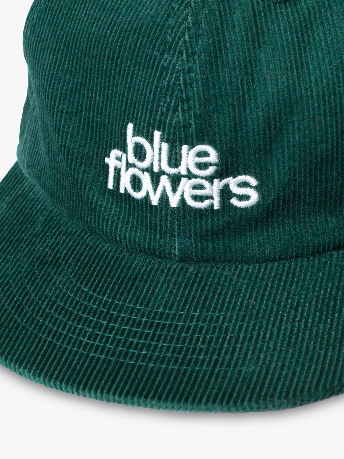 Product image 3 of 4, which shows Blue Flowers Longsight Cap, Green, M