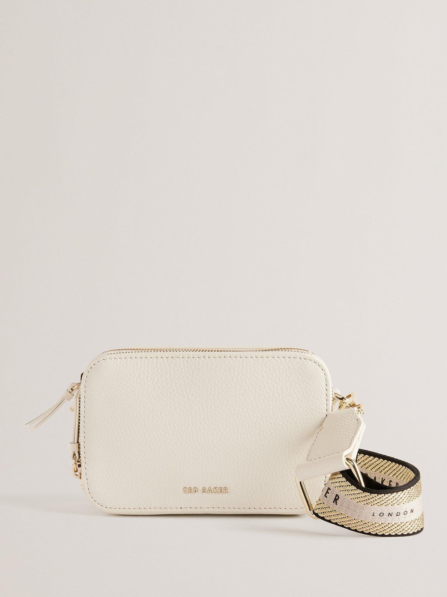 Ted Baker Stunna Mini Crossbody Camera Bag, White, One Size