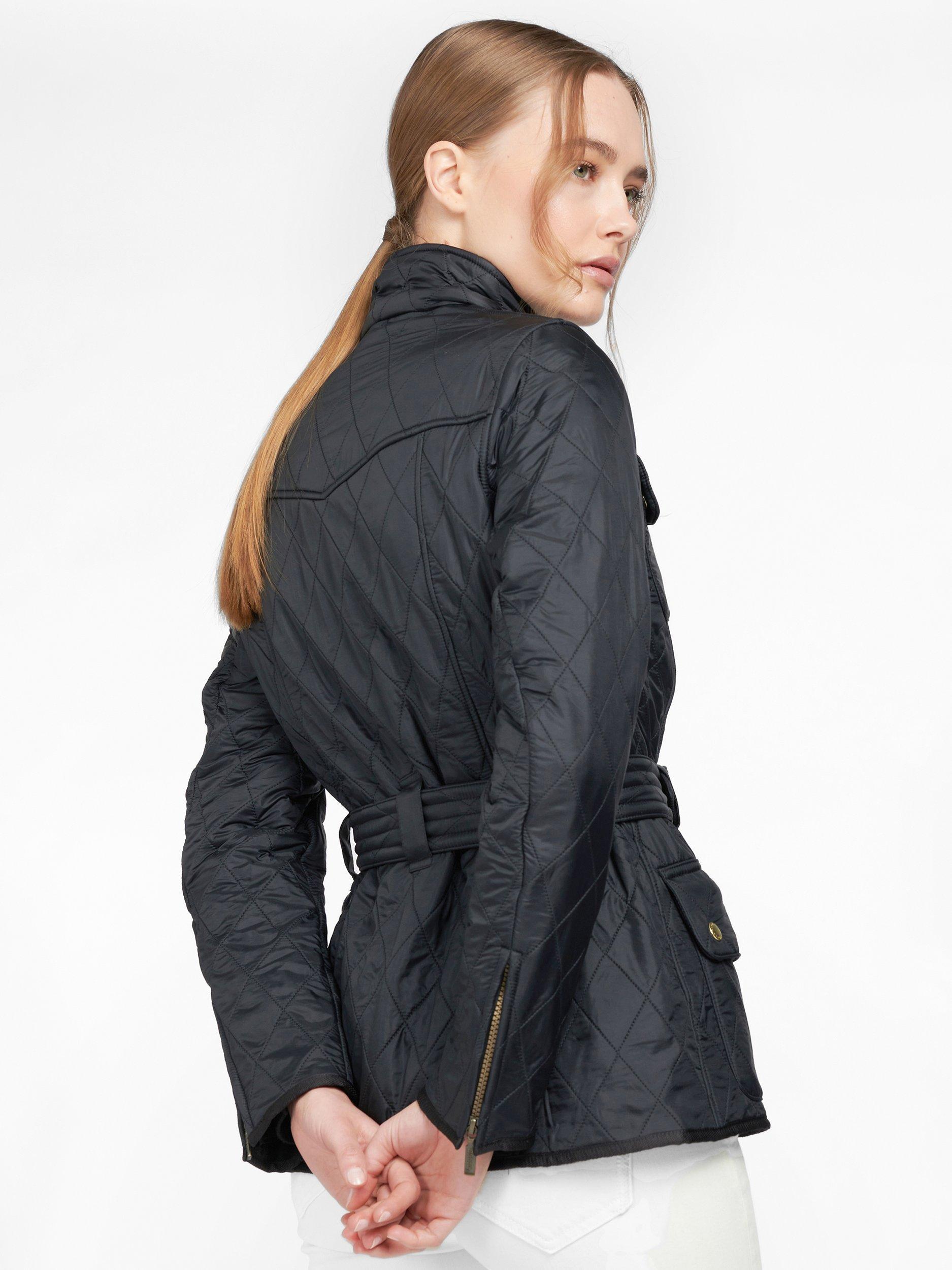 Barbour International Polar Quilted Jacket Black