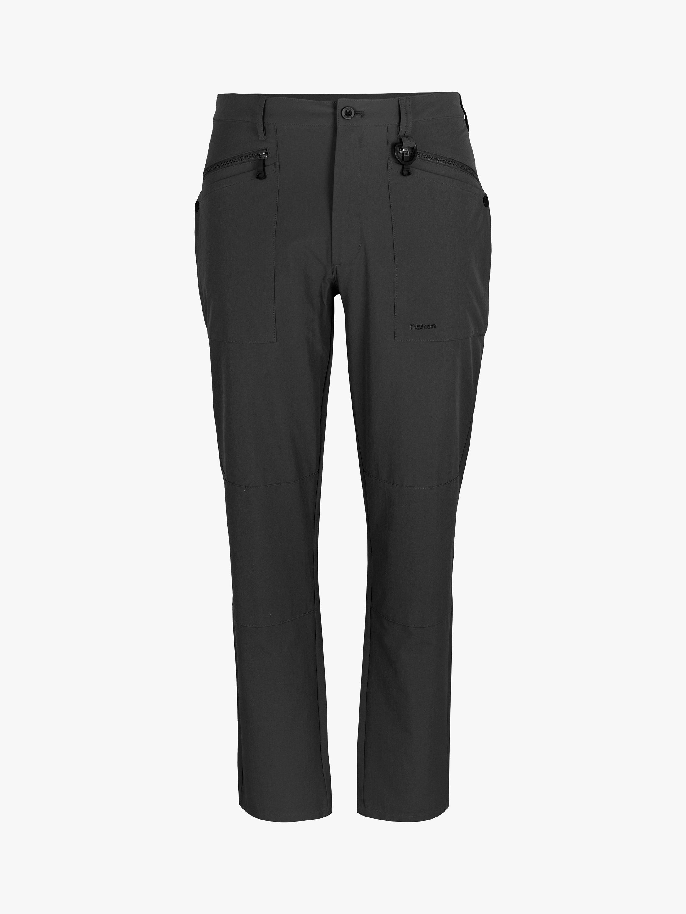 Product image 2 of 3, which shows Rohan Stretch Bags Outdoor Trousers, Black, 16R